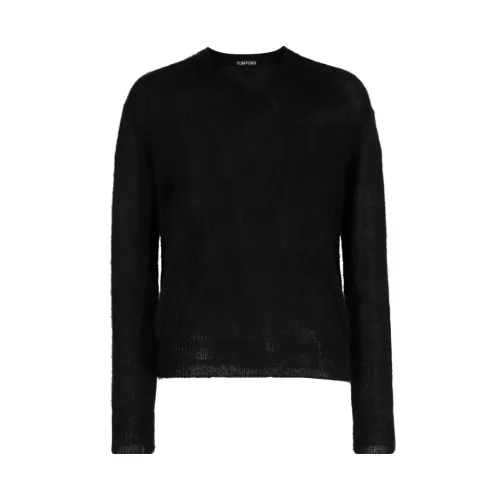 Tom Ford , Tom Ford Sweaters Black ,Black male, Sizes: