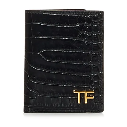 Tom Ford , Tom Ford Wallets Black ,Black male, Sizes: ONE SIZE