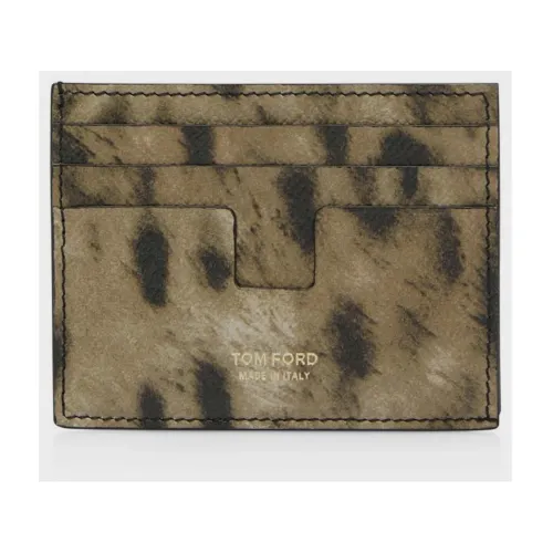 Tom Ford , Wallets Cardholders ,Beige male, Sizes: ONE SIZE