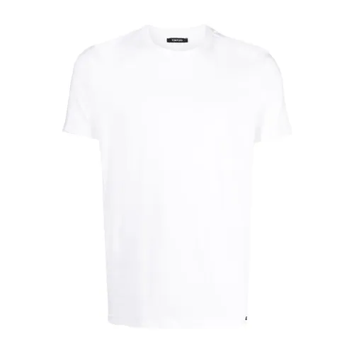 Tom Ford , White Crew T-Shirt Underwear ,White male, Sizes: