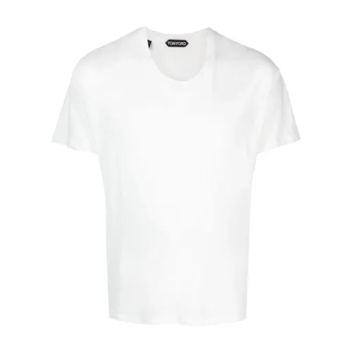 Tom Ford , White T-shirts and Polos ,White male, Sizes: