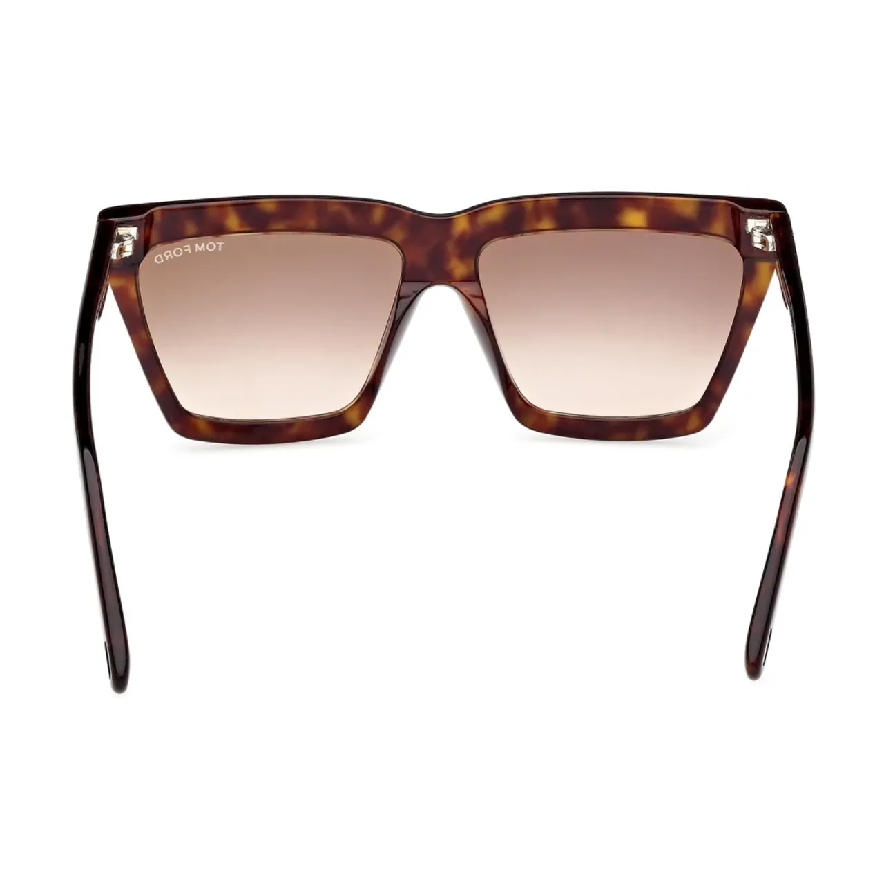 Tom Ford , Womens Butterfly Sunglasses Havana Glossy ,Brown female, Sizes: