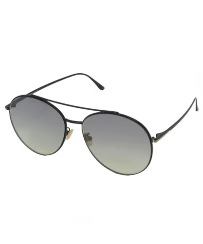 Tom Ford Womens Cleo FT0757-D 01C Sunglasses - Black - One