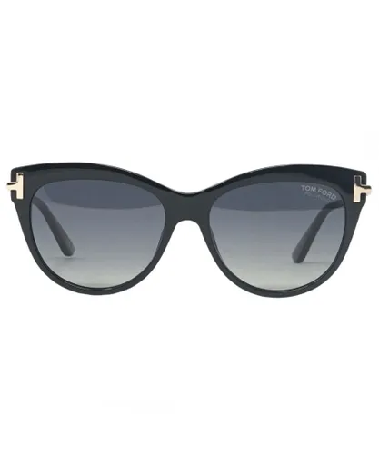 Tom Ford Womens Kira FT0821 01D Black Sunglasses - One