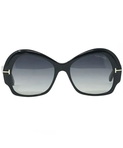 Tom Ford Womens Zelda FT0874 01B Black Sunglasses - One
