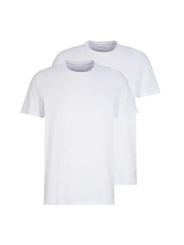 TOM TAILOR Men's Basic T-Shirt in Double Pack 1008638