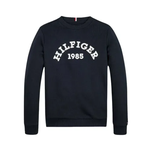 Tommy Hilfiger , 1985 Crewneck Sweatshirt ,Blue male, Sizes: