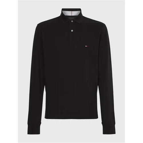 Tommy Hilfiger 1985 Long Sleeve Polo Shirt - Black