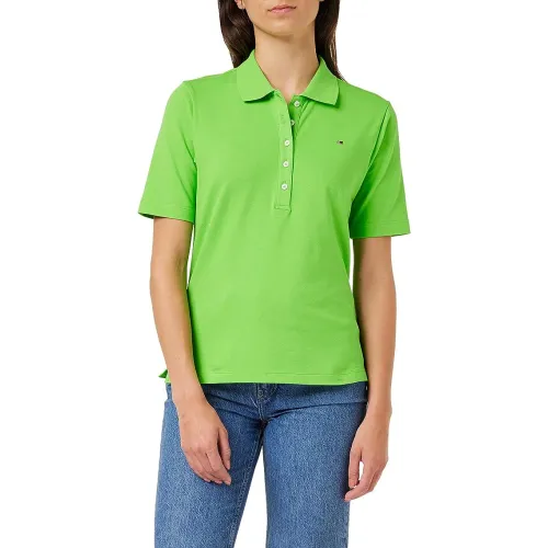 Tommy Hilfiger , 1985 Regular Fit Piqué Polo Shirt ,Green female, Sizes: