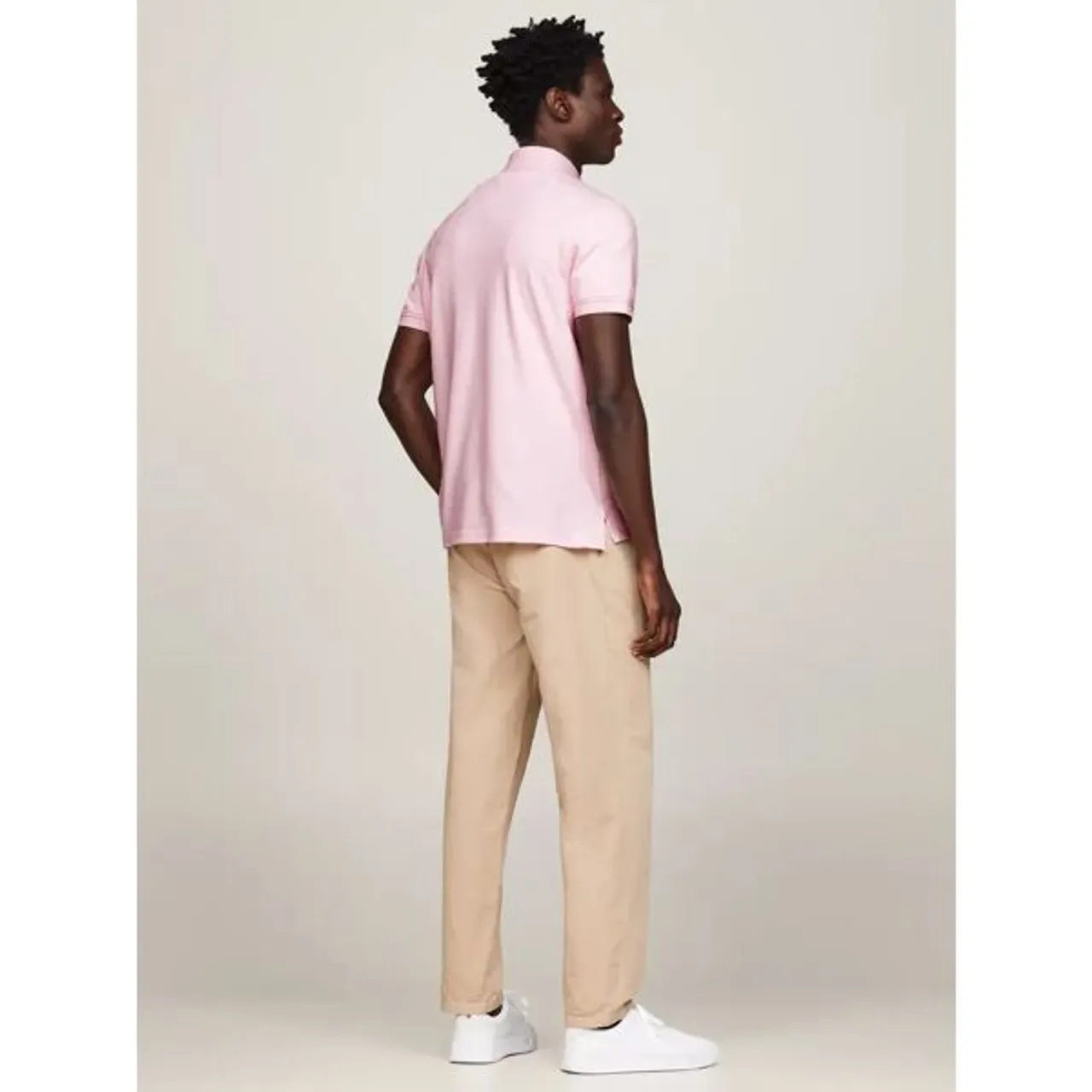 Tommy Hilfiger 1985 Regular Fit Polo Shirt - Light Pink - Male