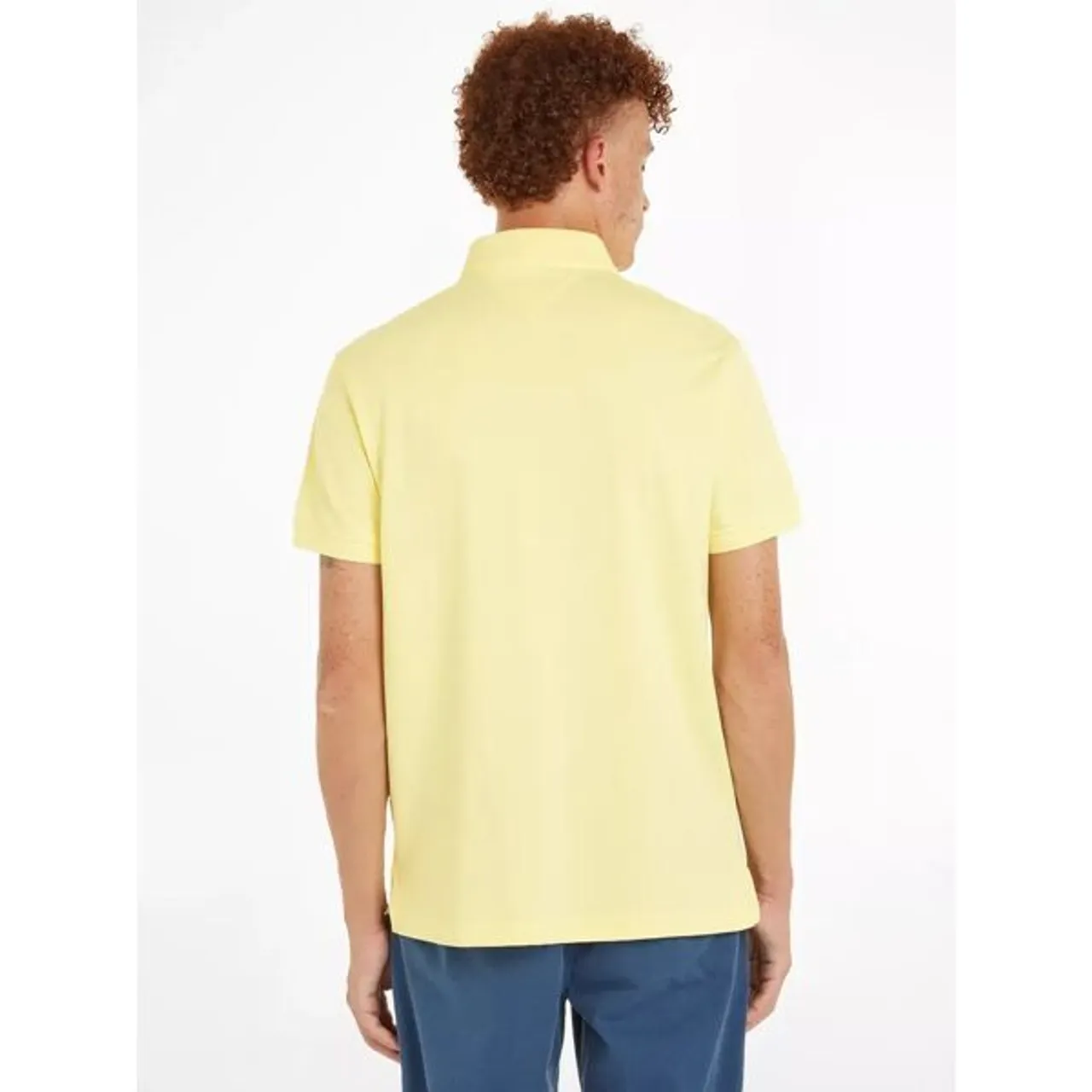 Tommy Hilfiger 1985 Regular Fit Polo Shirt - Yellow Tulip - Male