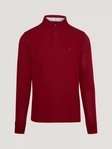 Tommy Hilfiger 1985 Regular Long Sleeve Polo Top - Rouge - Male