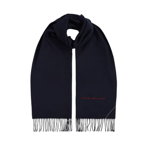 Tommy Hilfiger , 1985 Woven Scarf ,Blue male, Sizes: ONE