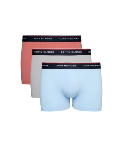 Tommy Hilfiger 3 Pack Mens Trunk - Multicolour
