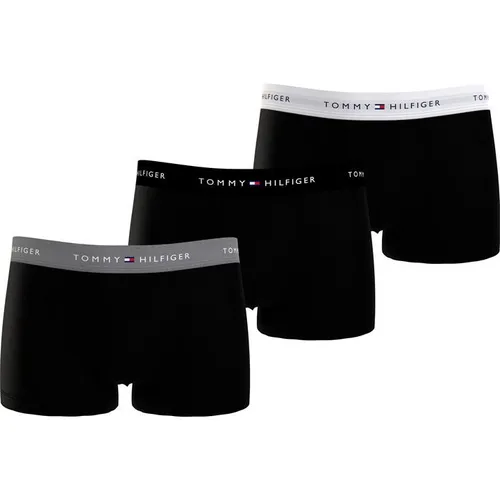 Tommy Hilfiger 3 Pack Signature Boxer Shorts3P TRUNK - Black