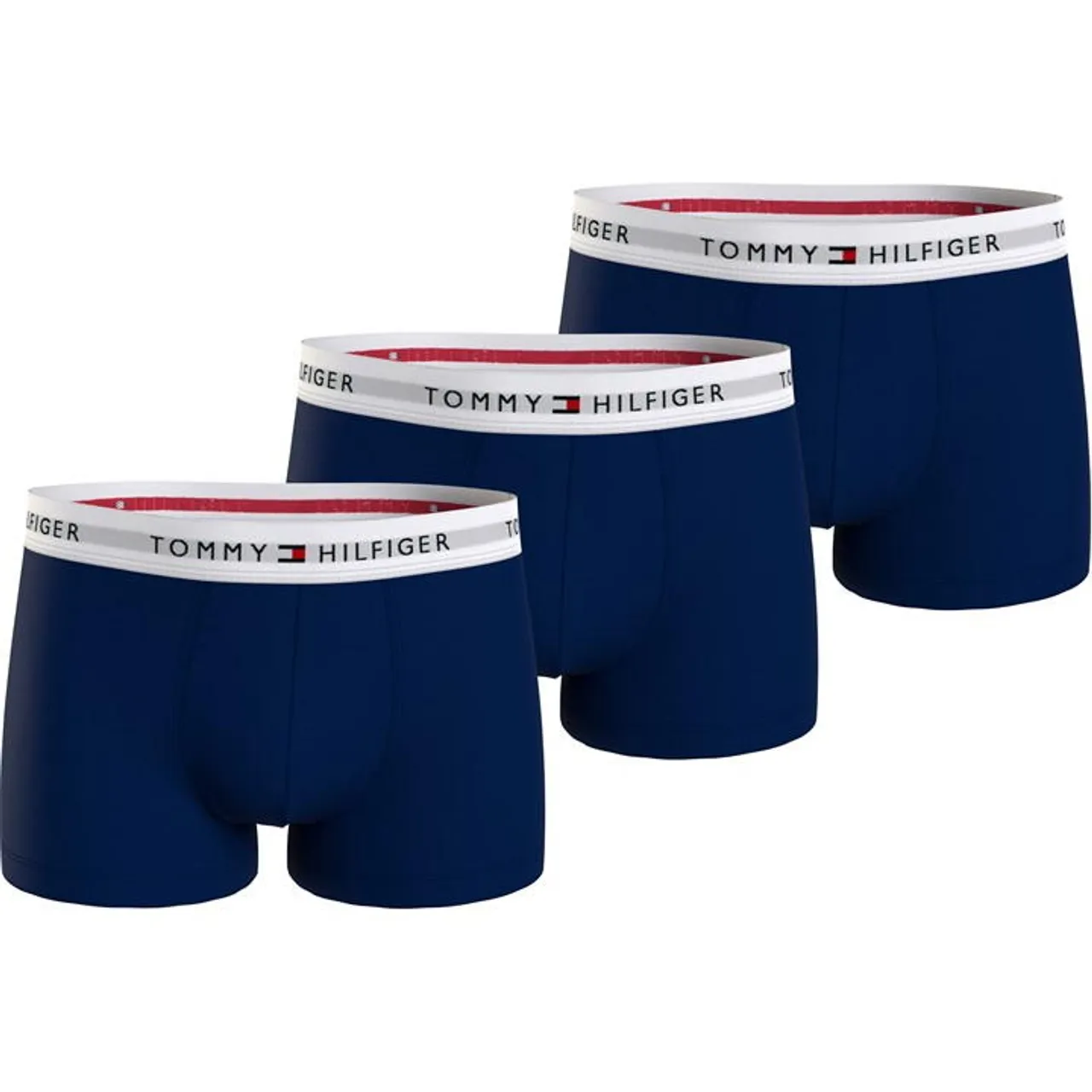 Tommy Hilfiger 3 Pack Signature Boxer Shorts3P TRUNK - Blue
