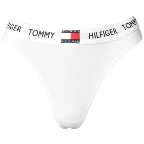 Tommy Hilfiger 85 Cotton Thong - White
