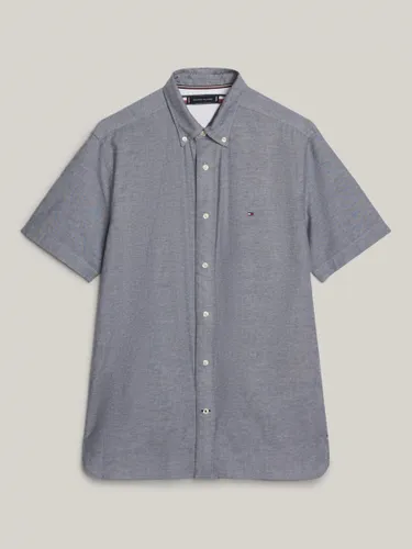 Tommy Hilfiger Adaptive Organic Cotton Blend Shirt, Desert Sky - Desert Sky - Male