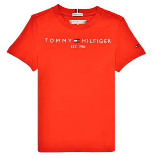 Tommy Hilfiger  AIXOU  boys's Children's T shirt in Red