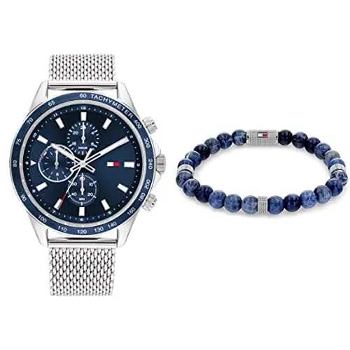 Tommy Hilfiger Analog Multifunction Quartz Watch and Beaded