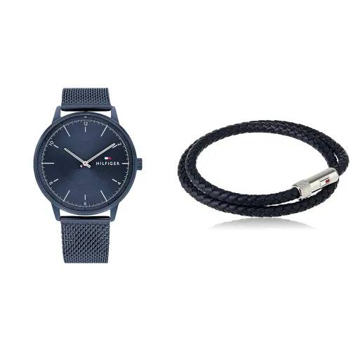 Tommy Hilfiger Analogue Quartz Watch for Men with Blue