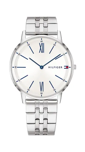 Tommy Hilfiger Analogue Quartz Watch for Men with Silver