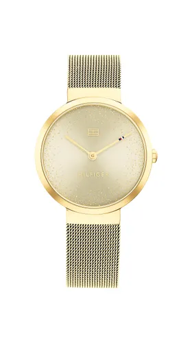 Tommy Hilfiger Analogue Quartz Watch for women with Gold
