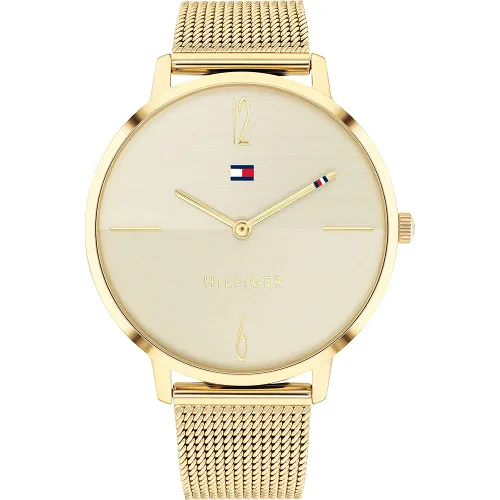 Tommy Hilfiger Analogue Quartz Watch for women with Gold