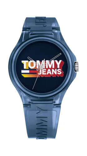Tommy Hilfiger Analogue Quartz Watch Unisex with Navy Blue