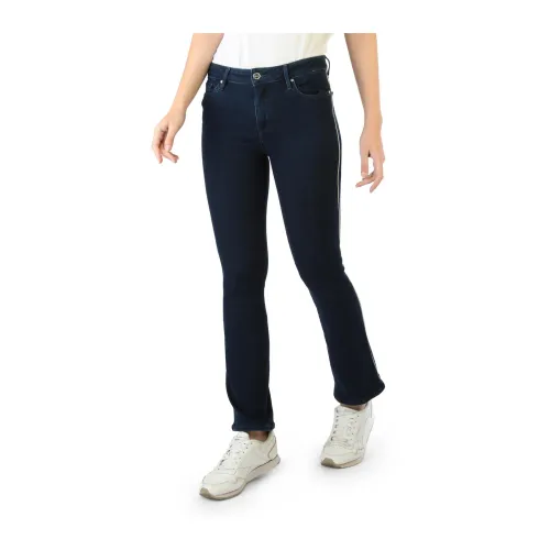 Tommy Hilfiger , Appliqued Skinny Jeans with Visible Logo ,Blue female, Sizes: