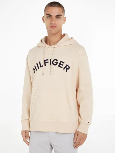 Tommy Hilfiger Arched Logo Hoodie - Tuscan Beige - Male