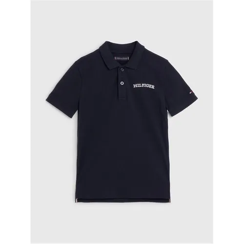Tommy Hilfiger Arched Polo Short Sleeve - Blue