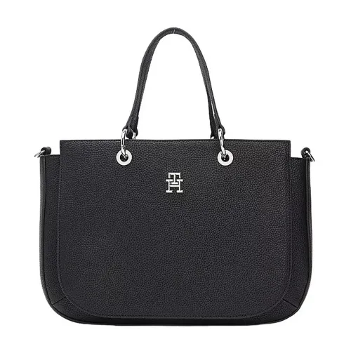 Tommy Hilfiger , Aw0Aw14503 Handbag ,Black female, Sizes: ONE SIZE