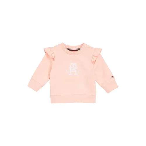 Tommy Hilfiger Baby Girl Monogram Sweatshirt - Pink