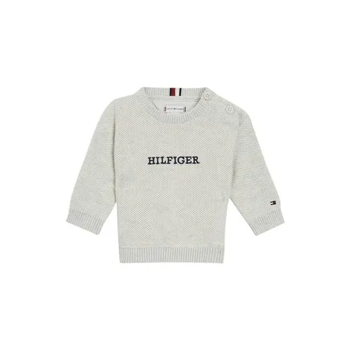 Tommy Hilfiger Baby Monotype Sweater - Grey