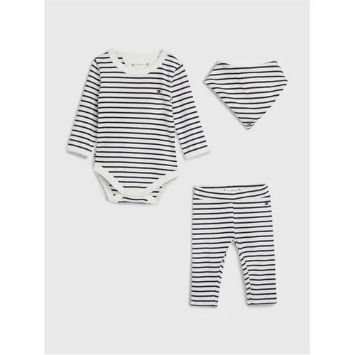 Tommy Hilfiger Baby Rib 3 Piece Giftpack - White