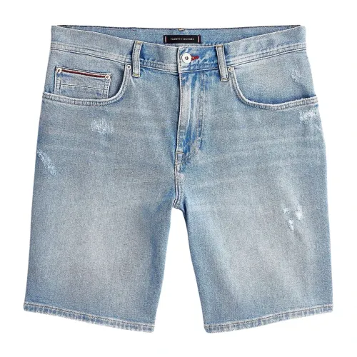 Tommy Hilfiger , Bermuda Men`s Denim Jeans ,Blue female, Sizes: