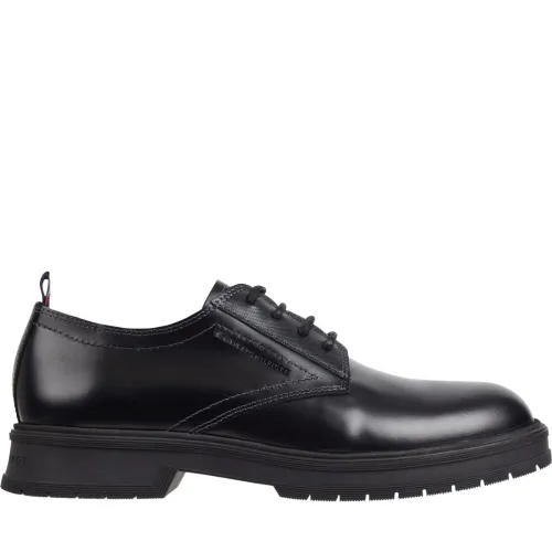 Tommy Hilfiger , Black Business Shoes for Men ,Black male, Sizes: