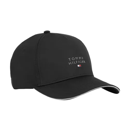 Tommy Hilfiger , Black Corporate Repreve Cap ,Black male, Sizes: ONE