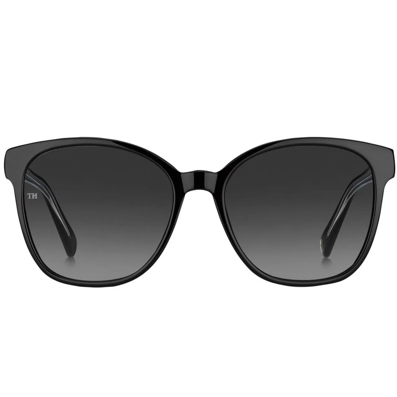 Tommy Hilfiger , Black/Grey Shaded Sunglasses TH 1811/S ,Black female, Sizes: