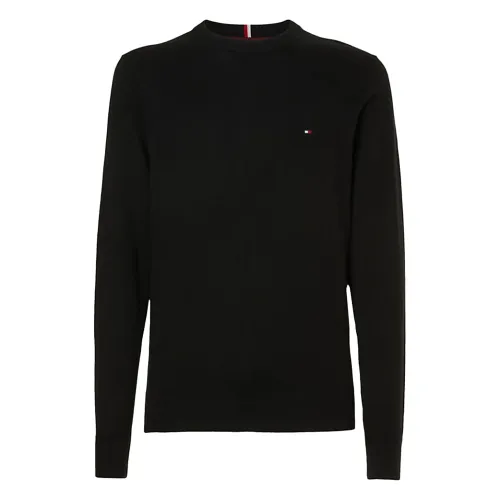 Tommy Hilfiger , Black Sweaters ,Black male, Sizes: