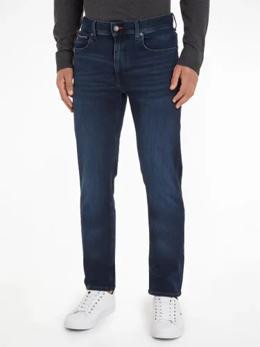 Tommy Hilfiger Bleecker Slim Faded Jeans, Iowa Blue/Black - Iowa Blue/Black - Male