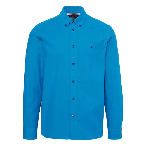Tommy Hilfiger , Blue Long Sleeve Shirts ,Blue male, Sizes: