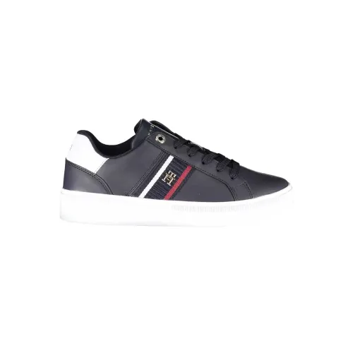 Tommy Hilfiger , Blue Sneaker - Polyester ,Blue female, Sizes: