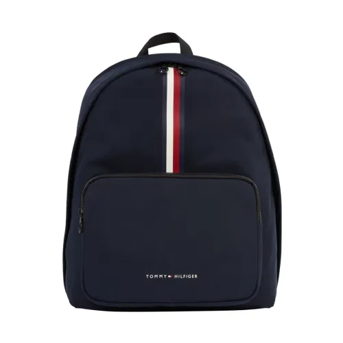 Tommy Hilfiger , Blue Stripe Backpack ,Blue male, Sizes: ONE SIZE