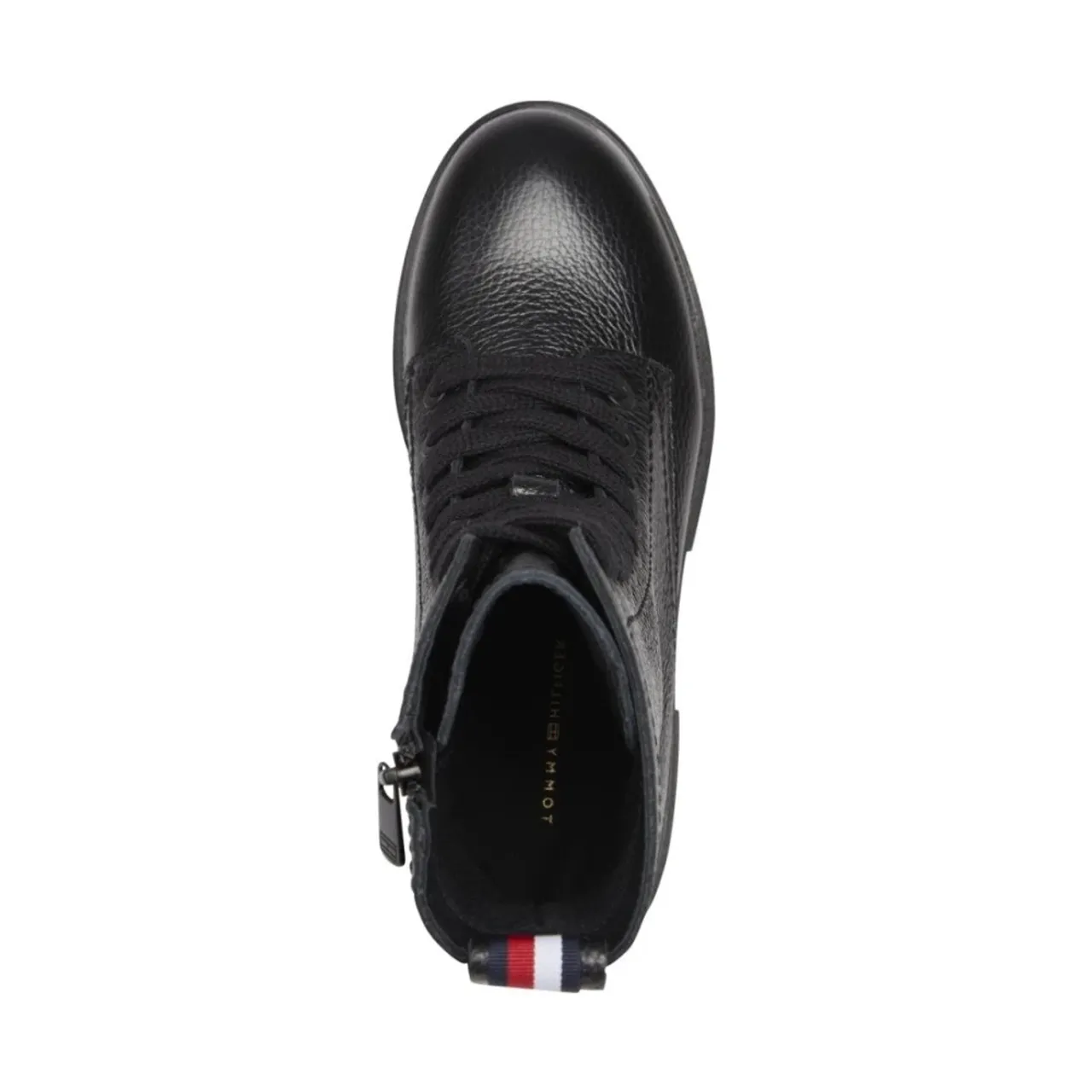 Tommy Hilfiger , Boots with laces ,Black female, Sizes: