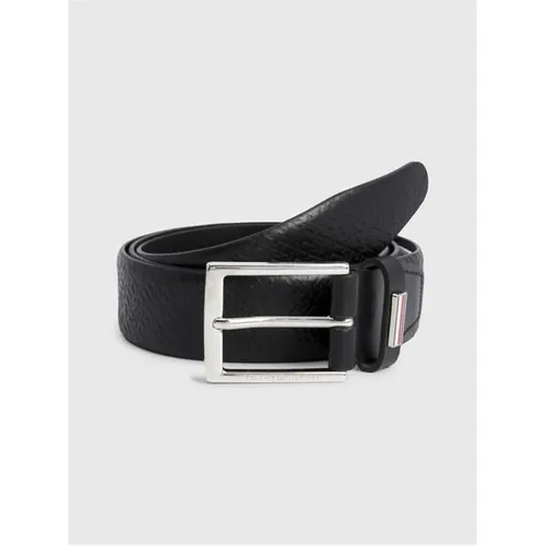 Tommy Hilfiger Business 3.5 Monogram Belt - Black