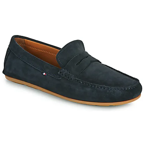 Tommy Hilfiger  CASUAL HILFIGER SUEDE DRIVER  men's Loafers / Casual Shoes in Marine