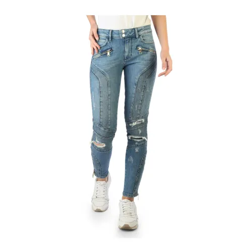 Tommy Hilfiger , Clic Skinny Jeans with Button and Zip Fastening ,Blue female, Sizes: