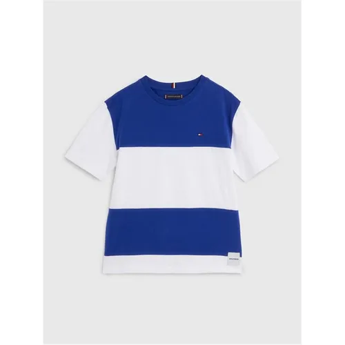 Tommy Hilfiger Colorblock Tee S/S - Blue